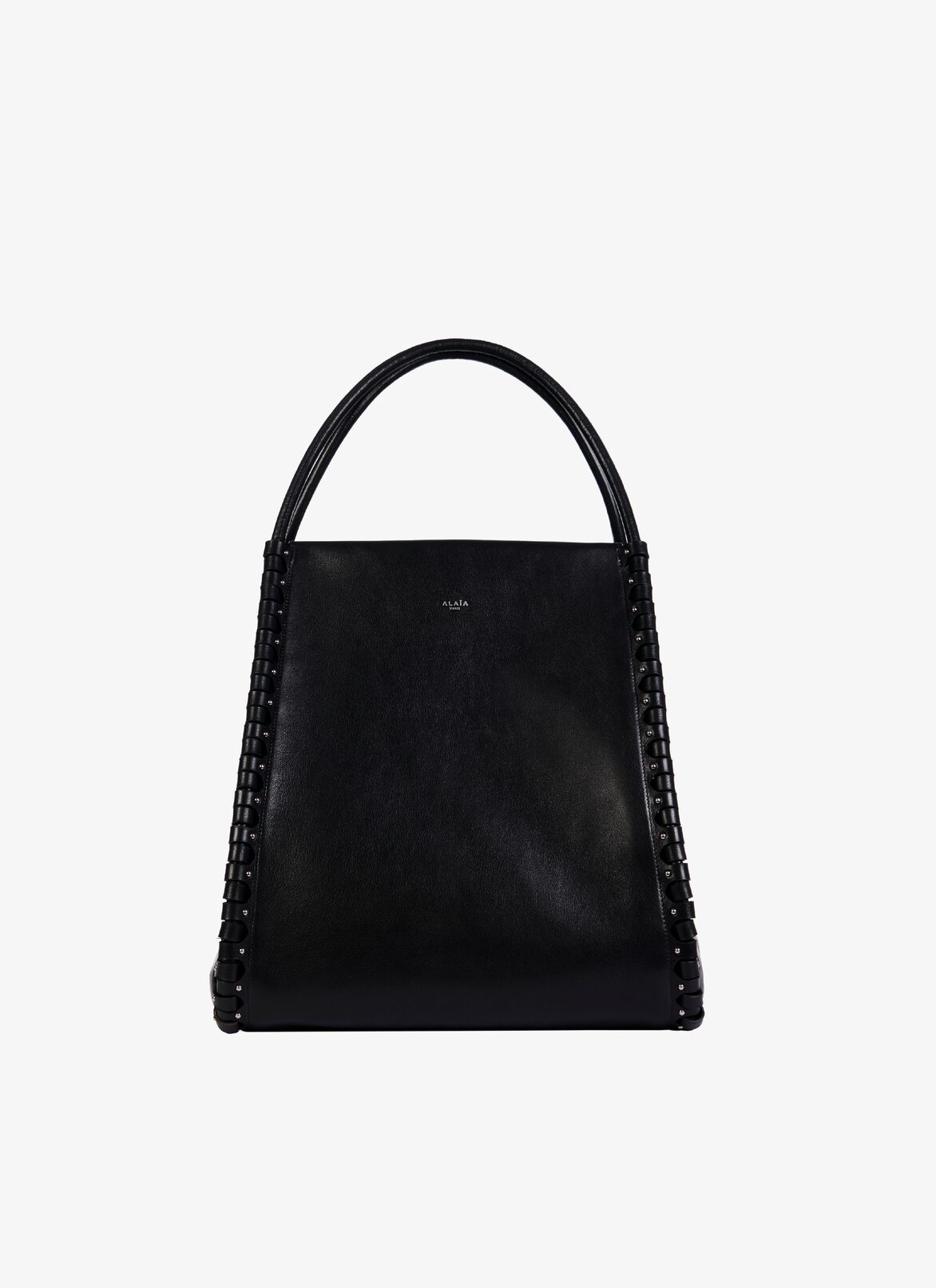 LARGE HINGE  BAG ALAÏA BLACK LARGE HINGE  BAG